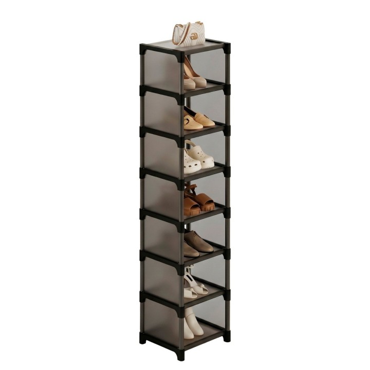 Organizador De Zapatos Zapatero Vertical 8 Niveles Acrílico