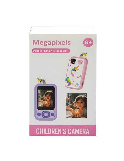 Cámara Teléfono Digital Para Niños Video Juegos