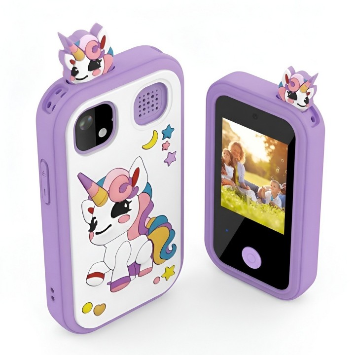 Cámara Teléfono Digital Para Niños Video Juegos
