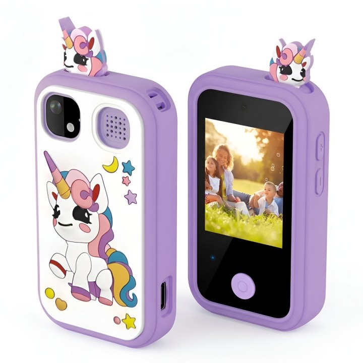 Cámara Teléfono Digital Para Niños Video Juegos