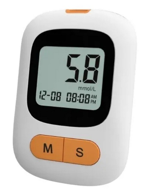 Kit Monitor De Glucosa En Sangre Bg-201 Portátil