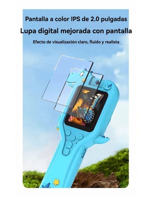 Microscopio Óptico Biológico 50x Luz Led Kit Estudiantil