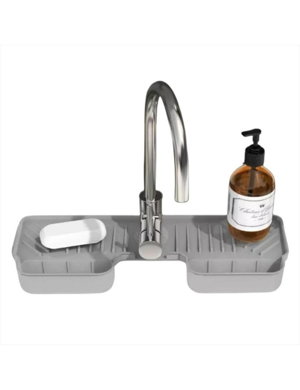 Organizador Lavaplatos Silicona Protector Salpicaduras Grifo