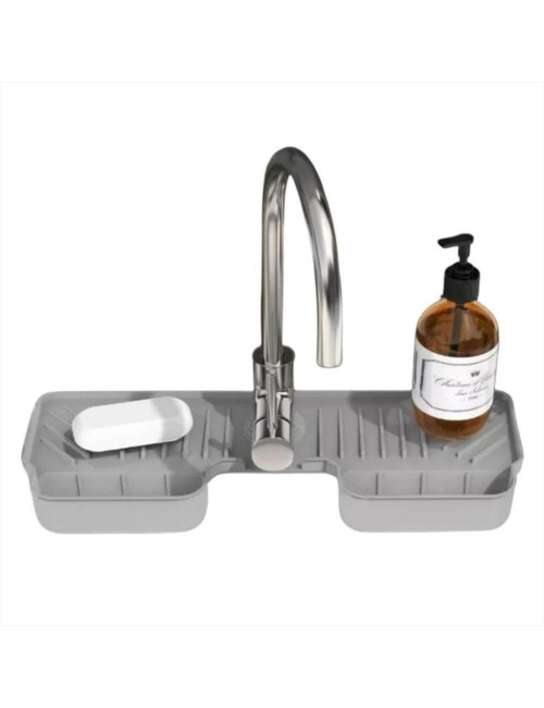 Organizador Lavaplatos Silicona Protector Salpicaduras Grifo