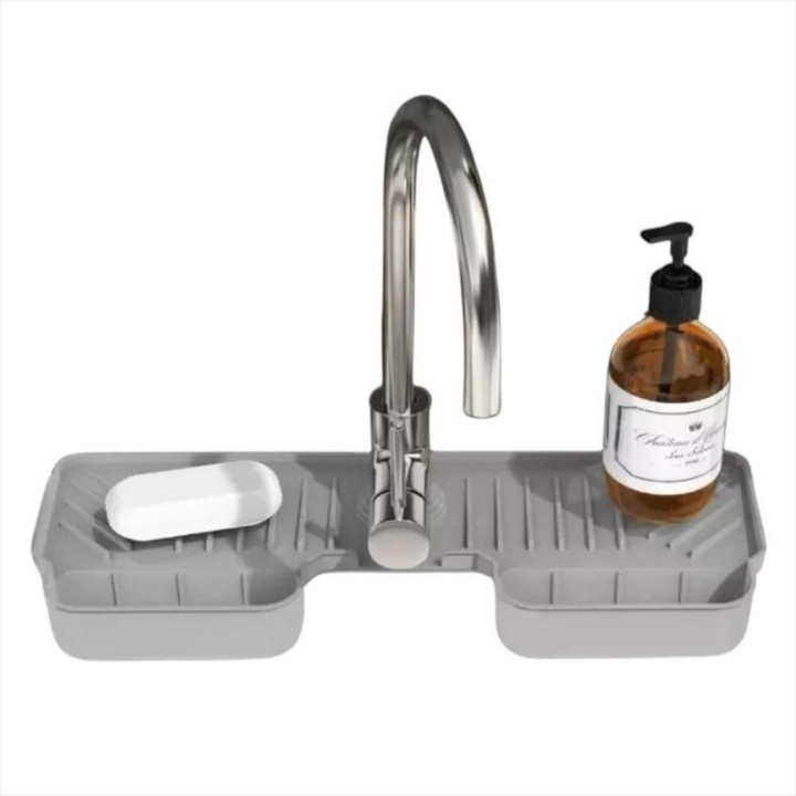 Organizador Lavaplatos Silicona Protector Salpicaduras Grifo