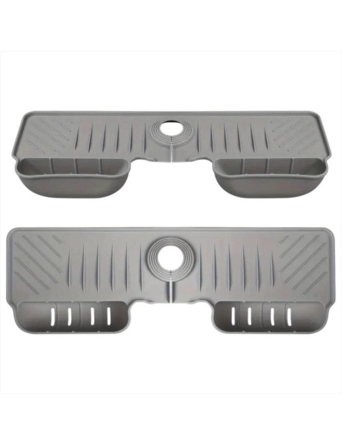 Organizador Lavaplatos Silicona Protector Salpicaduras Grifo