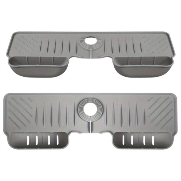 Organizador Lavaplatos Silicona Protector Salpicaduras Grifo