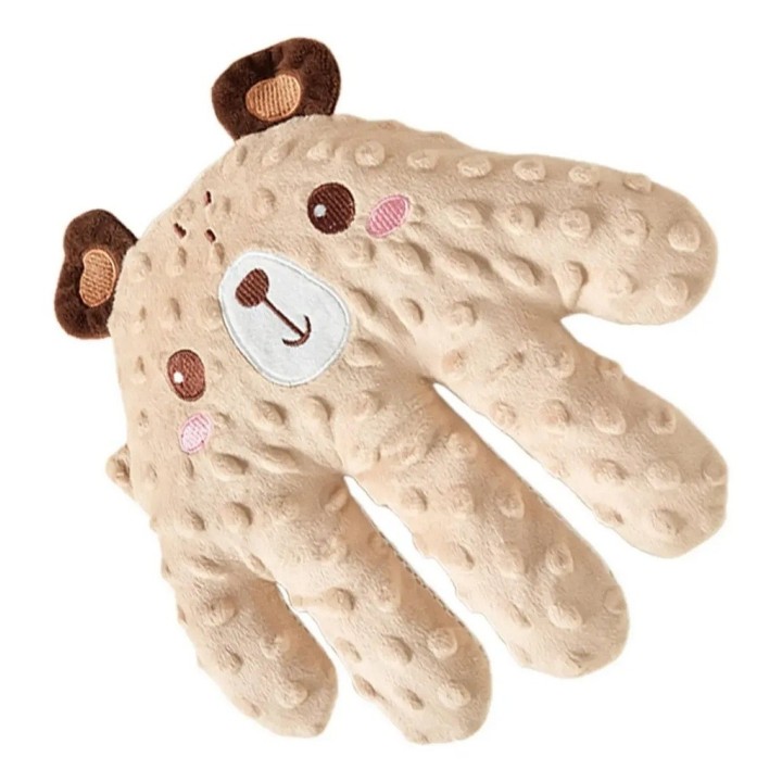 Mano Peluche Relajante Bebe Con Vibracion Y Control Remoto