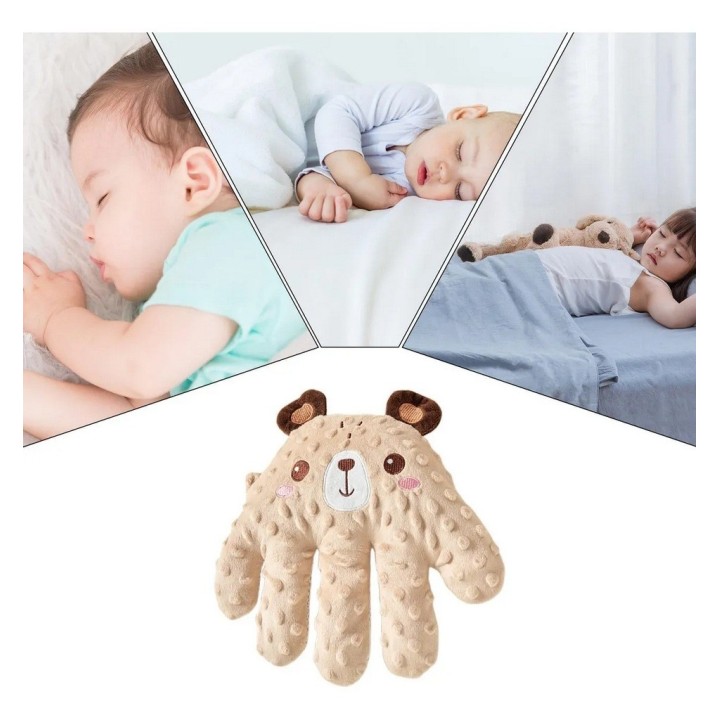 Mano Peluche Relajante Bebe Con Vibracion Y Control Remoto