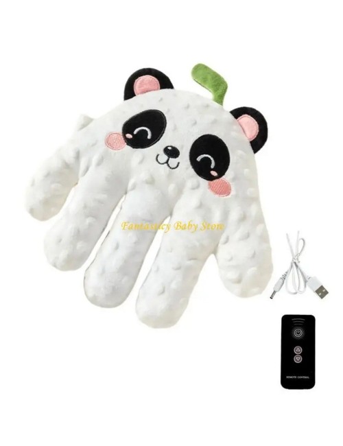 Mano Peluche Relajante Bebe Con Vibracion Y Control Remoto