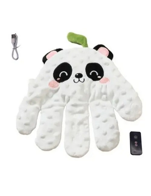Mano Peluche Relajante Bebe Con Vibracion Y Control Remoto