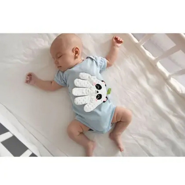 Mano Peluche Relajante Bebe Con Vibracion Y Control Remoto