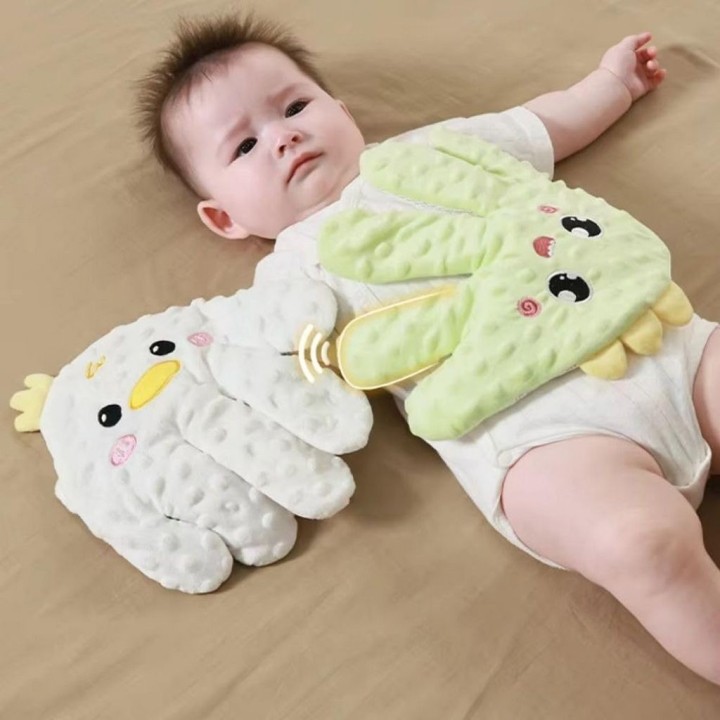 Mano Peluche Relajante Bebe Con Vibracion Y Control Remoto
