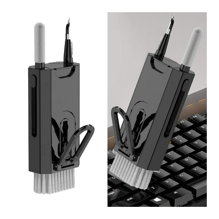Kit Limpieza Teclado Pantalla Cepillo Multifuncional 8 En 1