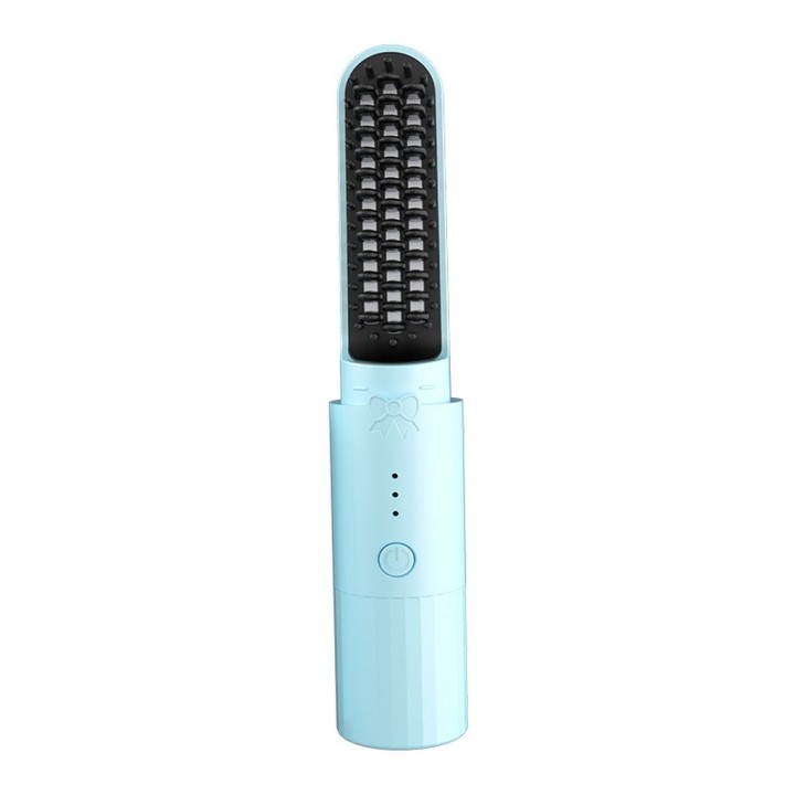 Cepillo Alisador Inalambrico Portatil 3 Temperaturas Usb