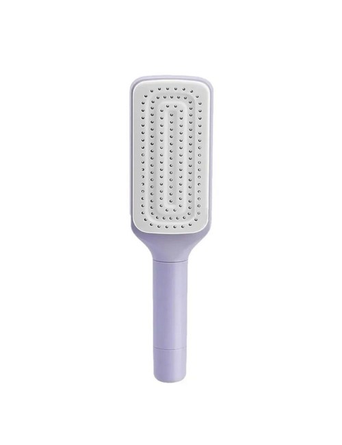 Cepillo De Cabello Autolimpiante Retractil Antiestatico