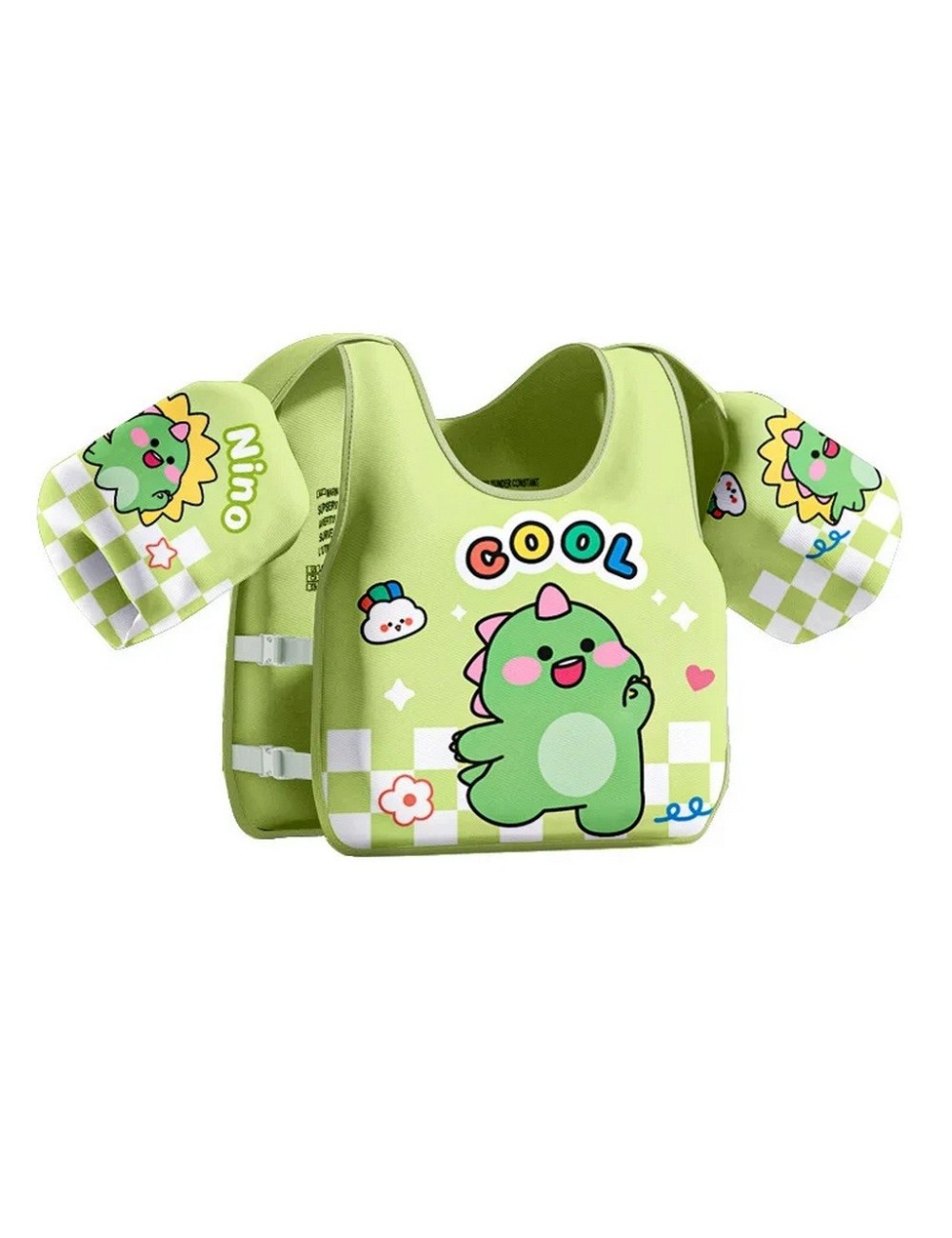 Chaleco Flotador Infantil Niños Piscina Con Braceras