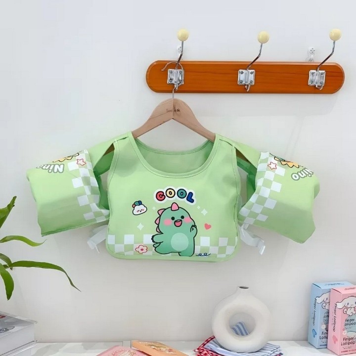 Chaleco Flotador Infantil Niños Piscina Con Braceras