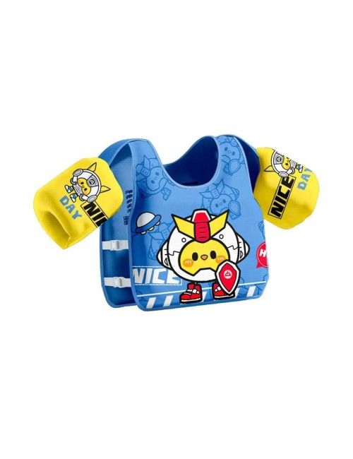 Chaleco Flotador Infantil Niños Piscina Con Braceras