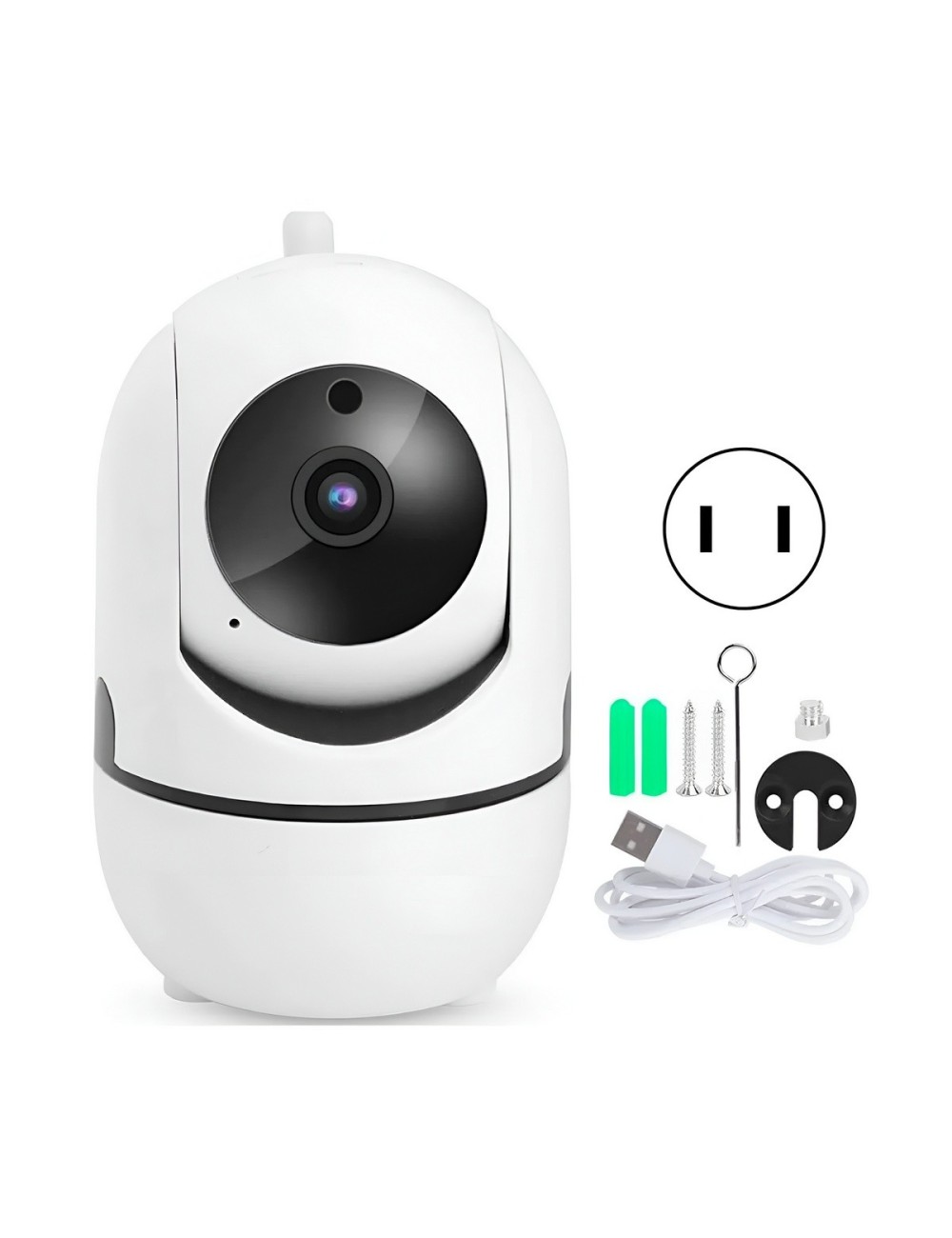 Cámara De Seguridad Smart Wifi 2mp Monitor Bebé V380