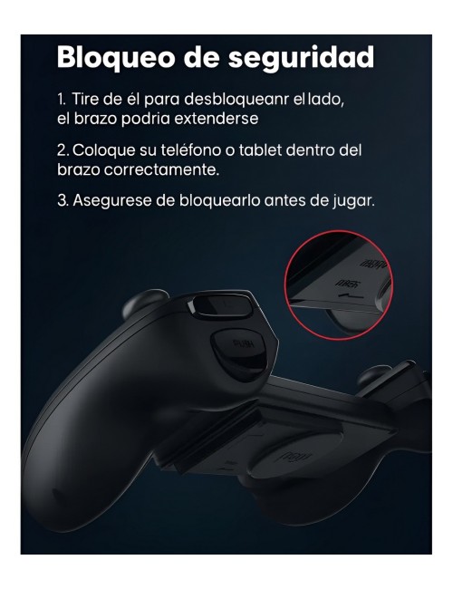 Control Gamepad Ípega Pg-9083 Inalámbrico Retráctil