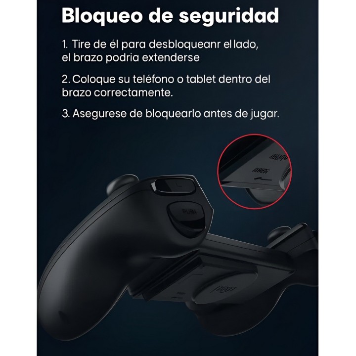 Control Gamepad Ípega Pg-9083 Inalámbrico Retráctil