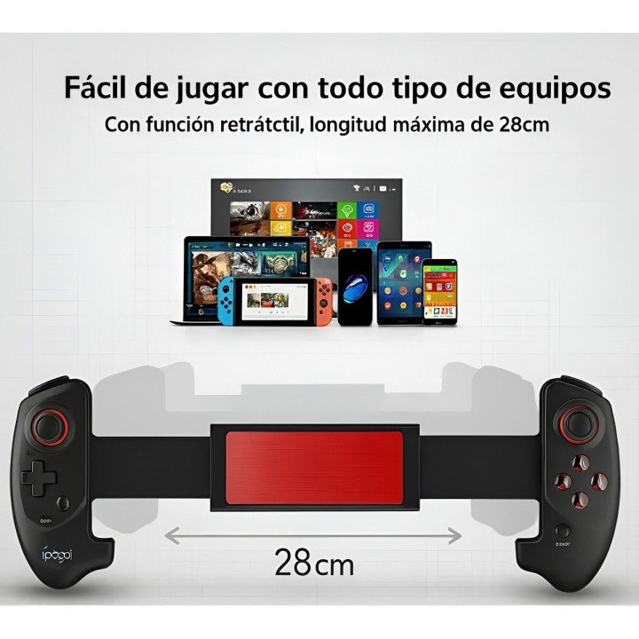 Control Gamepad Ípega Pg-9083 Inalámbrico Retráctil