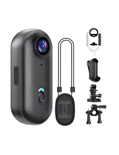 Mini Cámara Deportiva Acción Fhd 1080p Wifi Acuática