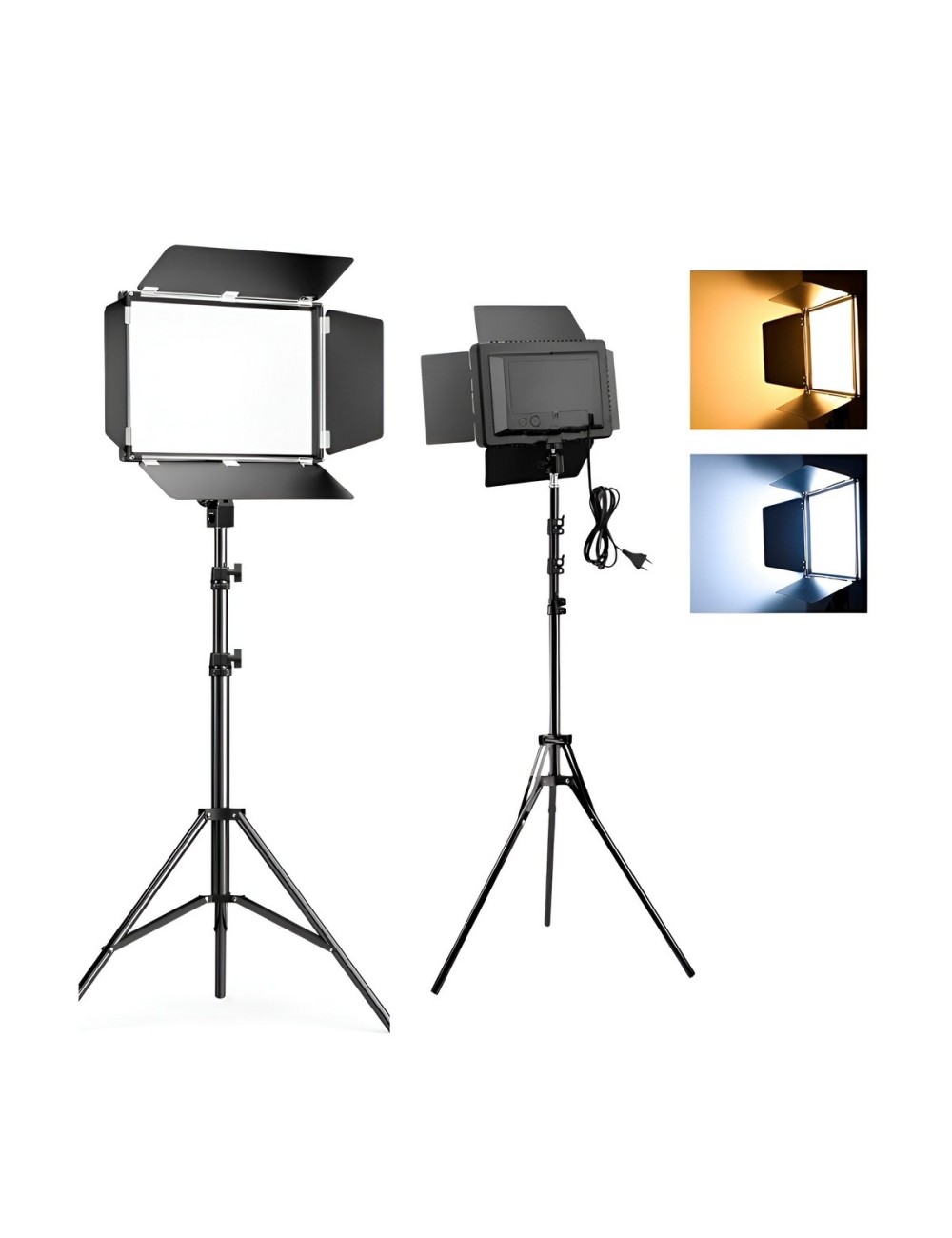 Panel Luz Led Video Profesional Con Trípode 2.1m Y Control