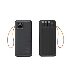 Power Bank 50000mah Cables Integrados Carga Rápida Portátil
