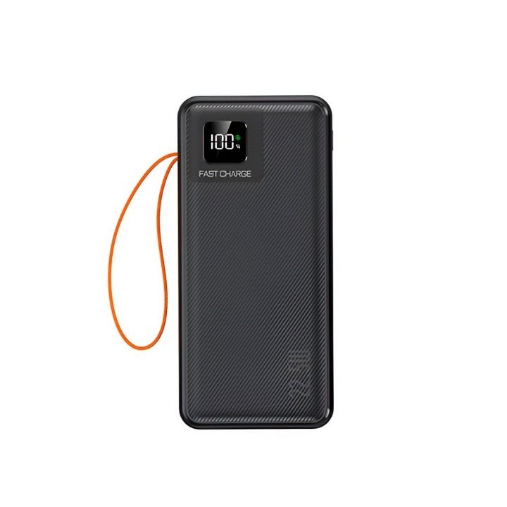 Power Bank 50000mah Cables Integrados Carga Rápida Portátil