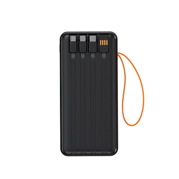 Power Bank 50000mah Cables Integrados Carga Rápida Portátil
