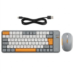 Combo Teclado Y Mouse Inalámbrico Bluetooth Recargable