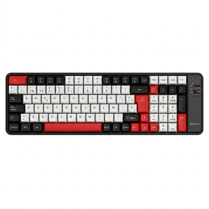 Combo Teclado Y Mouse Inalámbrico Bluetooth Recargable