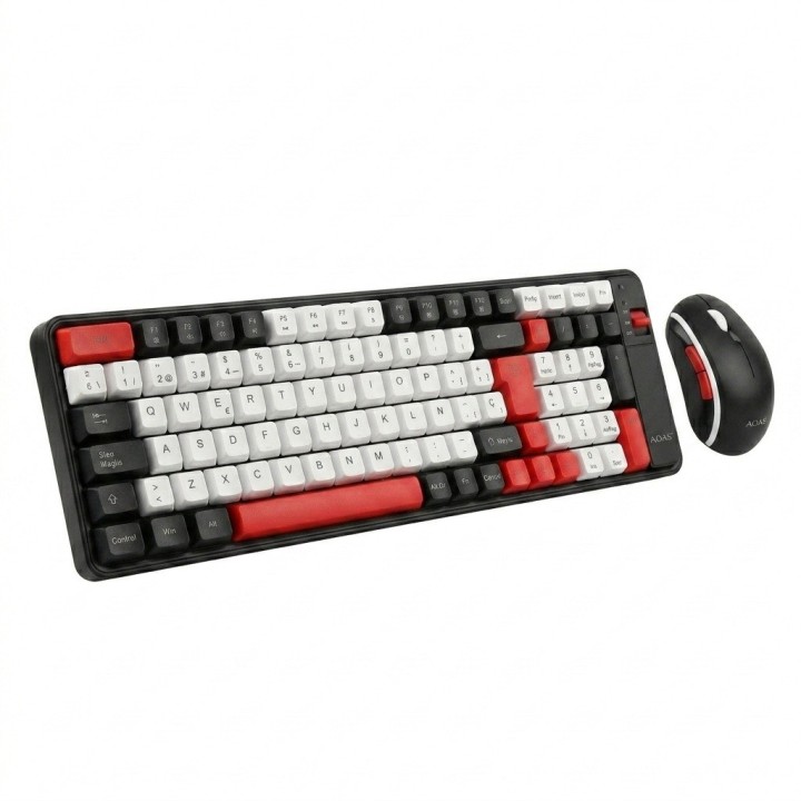 Combo Teclado Y Mouse Inalámbrico Bluetooth Recargable