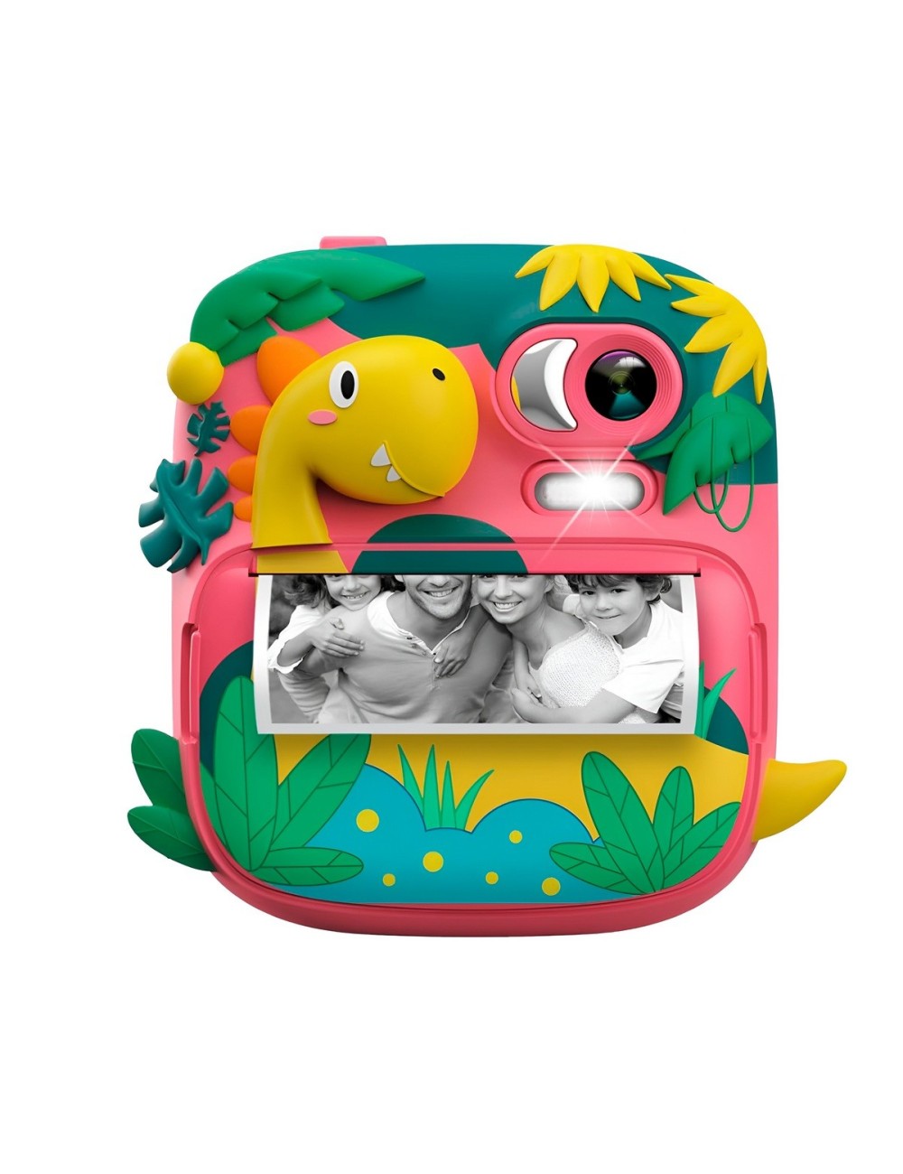 Camara Infantil Impresion Instantanea Dinosaurio Portable