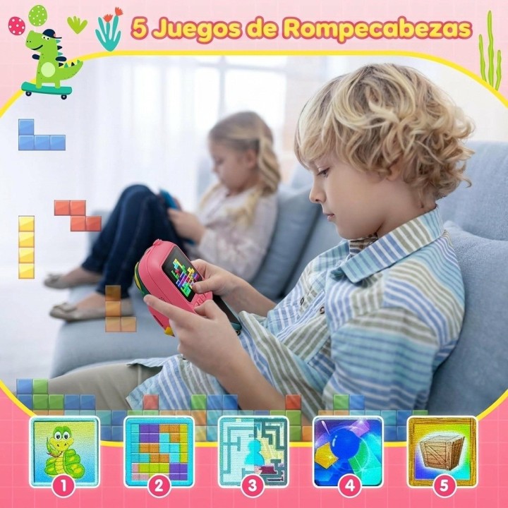 Camara Infantil Impresion Instantanea Dinosaurio Portable