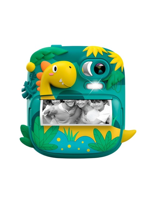 Camara Infantil Impresion Instantanea Dinosaurio Portable
