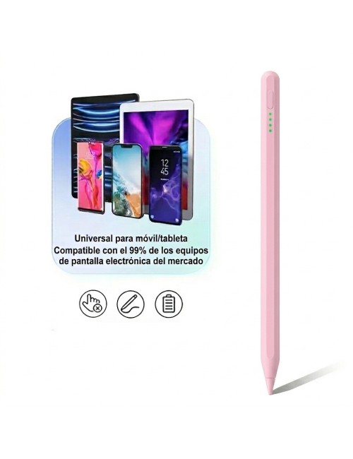 Lápiz Óptico Universal Para Tablet Celular Ios Android Negro