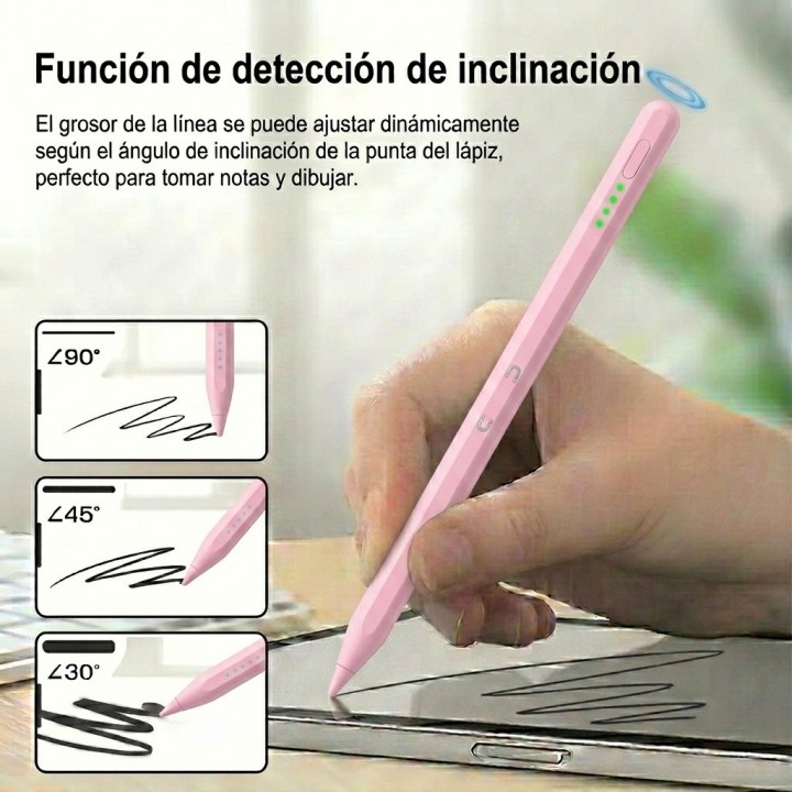 Lápiz Óptico Universal Para Tablet Celular Ios Android Negro