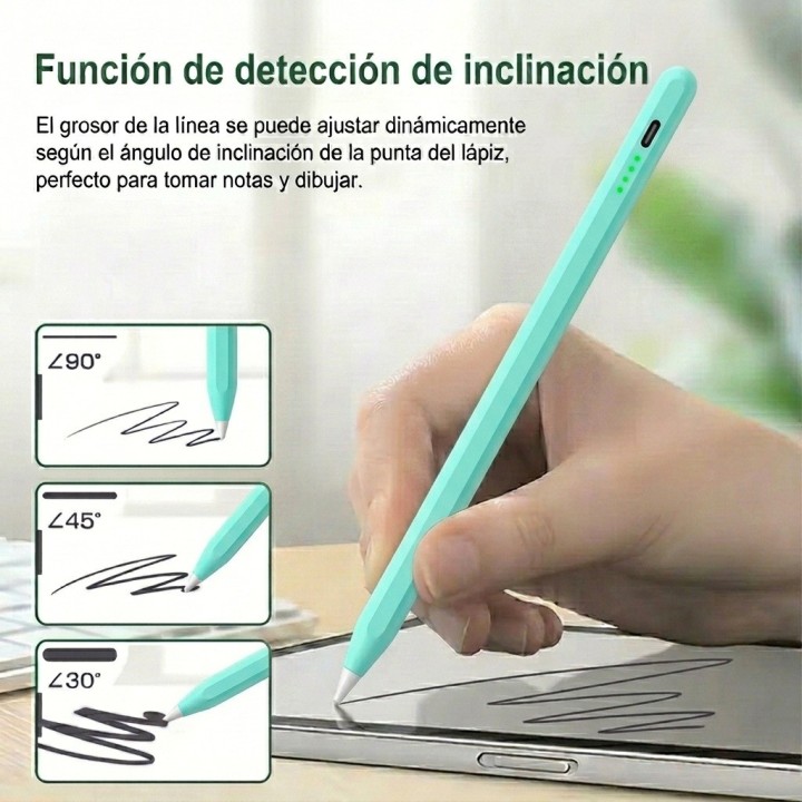 Lápiz Óptico Universal Para Tablet Celular Ios Android Negro