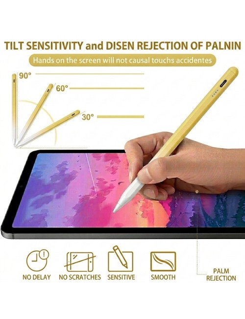 Lápiz Óptico Universal Celular Tableta Bicolor Rosa