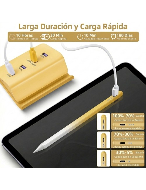 Lápiz Óptico Universal Celular Tableta Bicolor Rosa