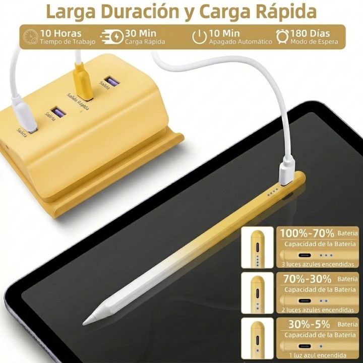 Lápiz Óptico Universal Celular Tableta Bicolor Rosa