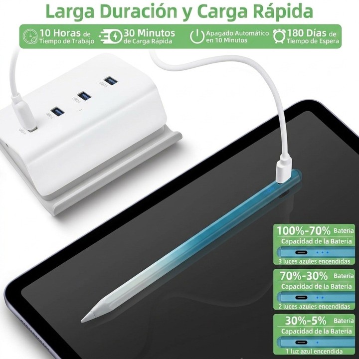 Lápiz Óptico Universal Celular Tableta Bicolor Rosa