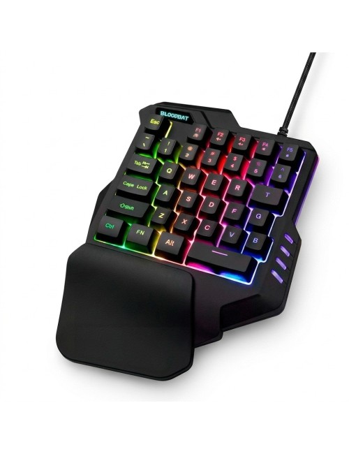 Combo Teclado Y Mouse Gamer N2000 Para Celular + Adaptador
