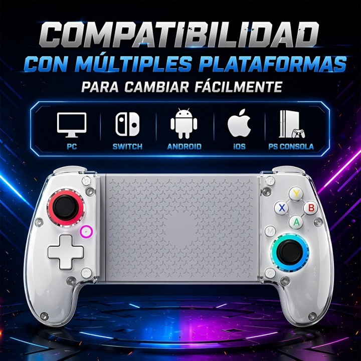 Control Gamepad Q101 Inalámbrico Celular Pc Videojuegos
