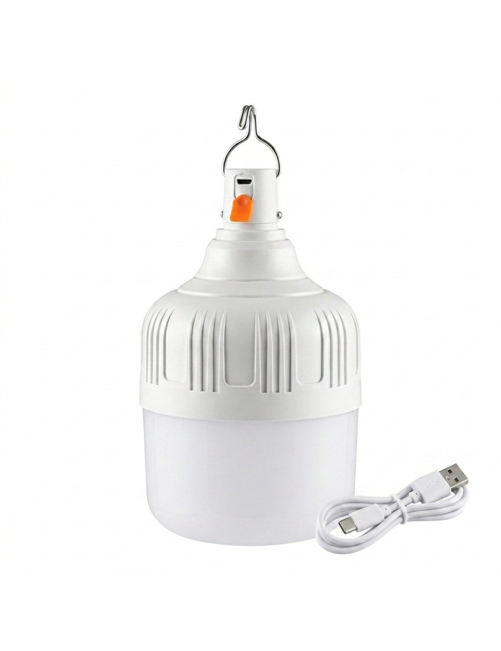 Foco Bombillo Lampara Led Recargable Portatil Usb Colgante