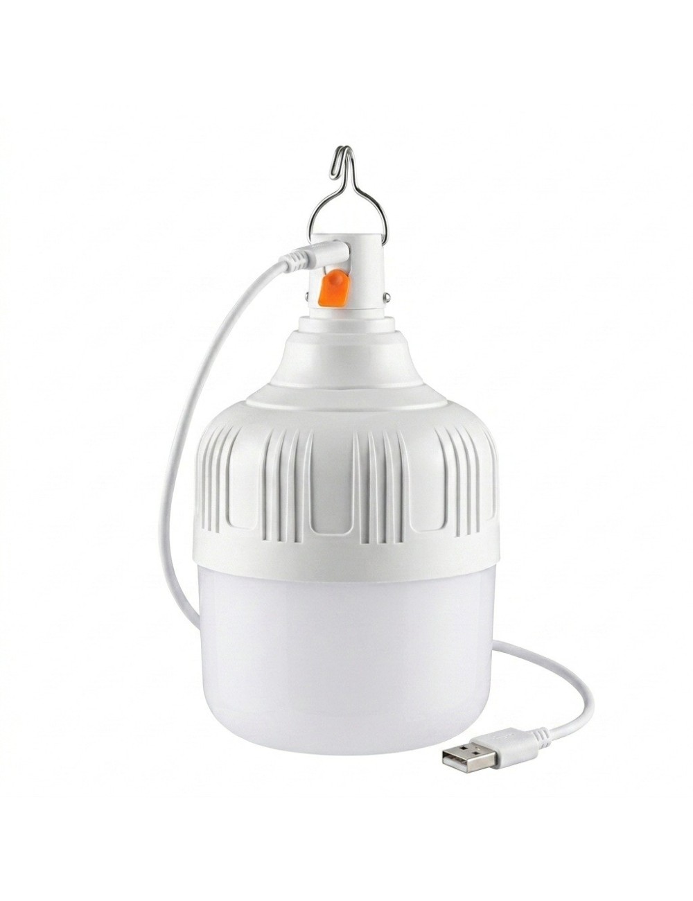 Foco Bombillo Lampara Led Recargable Portatil Usb Colgante