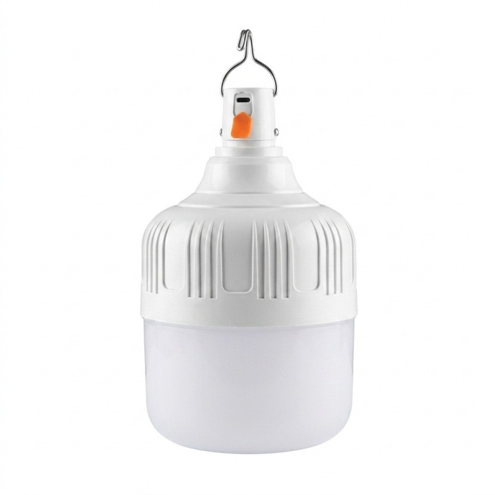 Foco Bombillo Lampara Led Recargable Portatil Usb Colgante